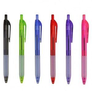 School Plastic Cheap Multicolored Ballpoint Gel Signature <b>Pens</b> with Press Oem Custom Printed logo for Stationery - Product Image 6