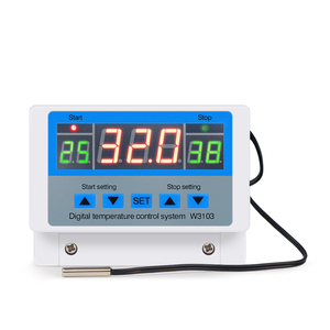 Nuovo termostato digitale termostato di temperatura interruttore di temporizzazione termoregolatore per la refrigerazione & sensore di riscaldamento personalizzabile OEM - Product Image 1