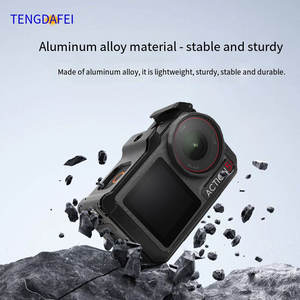 <span class=keywords><strong>Cage</strong></span> <span class=keywords><strong>Smallrig</strong></span> pour caméra DJI Action4 Pro5 étui de cadre de protection complet à dégagement rapide <span class=keywords><strong>Cage</strong></span> de lapin accessoire de cadre de montage de chaussure froide - Product Image 5