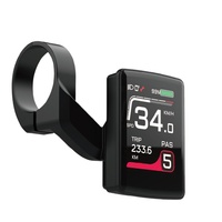 Vélo électrique CE étanche gauche droite guidon Mount TFT LCD Screen Display