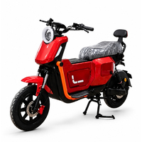 1500W 60V/72V 20Ah Elektrikli Sokak Motosikleti Scooter 14 İnç İki Kişilik Yetişkin Motosikleti 60km/s Maksimum Hızla Ulaşım İçin