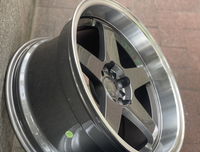 YL pelek mobil aluminium, roda kustom untuk mobil, roda logam campuran aluminium 5 Ruji 18 pelek otomatis 5X114.3 5X100 5X112 5x120