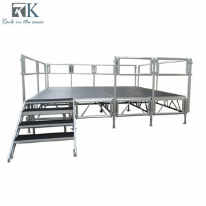 20x20ft Outdoor Concert Event Portable Stage Platform Aluminum <b>Frame</b> Structure Stage System - Product Image 1