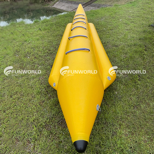 ร้อนขายเกมกีฬาทางน้ําทําให้พองบินปลากล้วย,เรือกล้วยพอง 6 ที่นั่งสําหรับขาย - Product Image 5