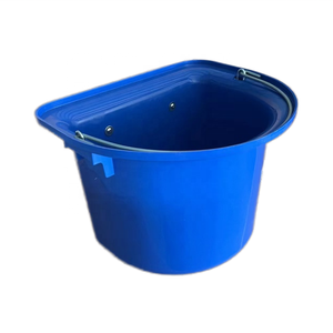 Alta Resistência Durável Plástico Animal Alimentador Cavalo Alimentador Balde Alimentação Calha 12L Pet Marine Yacht Boat Hardware Acessórios - Product Image 5