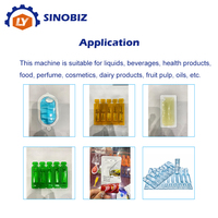 Machine de remplissage et de scellage automatique de flacons en plastique monodoses de 100 ml pour l'huile d'olive/le miel et les enzymes