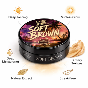 Crema Aceleradora del <span class=keywords><strong>Bronceado</strong></span>, Natural, Orgánica, a Base de Hierbas, con Fragancia a Coco, para Cuerpo y <span class=keywords><strong>Piernas</strong></span>, Bronce Oscuro, para Mujeres, Marca Privada OEM - Product Image 3