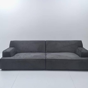 Juego de Sofás en Forma de L de Diseño Moderno Zhida, Sofá Seccional para Sala de Estar de Villa - Product Image 1