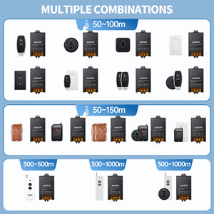 Interrupteur sans fil haute puissance AC 220V 30A, télécommande RF 433, utilisé pour le contrôle des systèmes d'irrigation agricole et d'éclairage - Product Image 6
