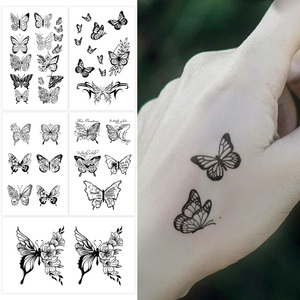 <span class=keywords><strong>Tatuajes</strong></span> Temporales Coloridos, Patrón de Mariposa <span class=keywords><strong>Tatuajes</strong></span> Impermeables <span class=keywords><strong>para</strong></span> Cara, Brazos y Piernas - Product Image 1