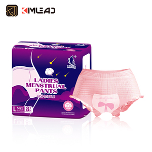 Kimlead, pantalones sanitarios desechables para mujer, pantalones sanitarios de buena calidad para mujer, pantalones de toalla sanitaria - Product Image 1