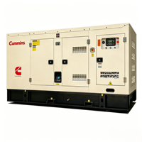 Groupe électrogène diesel silencieux direct d'usine 300KVA 240KW 380V option ATS triphasée dynamo insonorisée d'urgence pour centres de données
