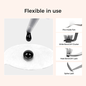 Pegamento para Pestañas Starscolors, Adhesivo para Extensión de Pestañas en Racimo, Resistente al Agua, para Aplicación DIY, 5ml - Product Image 4