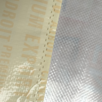 Sacs tissés en PP de 25 kg, 50 kg, 100 kg les plus vendus – Sacs en polypropylène transparents et durables pour le stockage de la farine, du soja, du riz et des céréales