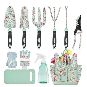 Ensemble d'outils de jardinage rose Kit d'outils de jardinage extérieur
