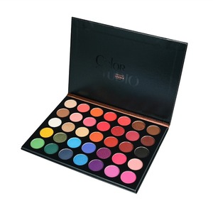 Nhãn Hiệu Riêng 35 Màu Sắc Đầy Màu Sắc Khoáng Bột Không Thấm Nước Cao Sắc Tố Eyeshadow Palette - Product Image 4