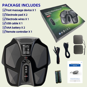 Electroestimulador Muscular Corporal TENS + EMS para Pies con Control Remoto, Máquina de Masaje de Pies - Product Image 2