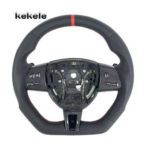 Haute qualité pour <span class=keywords><strong>Jaguar</strong></span> tout cuir volant en Fiber de carbone adapté F-PACE <span class=keywords><strong>E</strong></span>_PACE F-<span class=keywords><strong>TYPE</strong></span> toutes les séries prise en charge personnalisation - Product Image 1