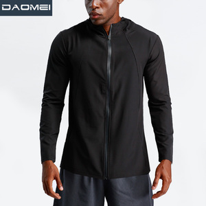 Veste de Sport Personnalisée d'Entraînement de Fitness, Tenue de Sport pour <span class=keywords><strong>Football</strong></span> et Course, Survêtement de Jogging <span class=keywords><strong>Homme</strong></span> sans Marque, Sweats à Capuche et Molletons pour <span class=keywords><strong>Homme</strong></span> - Product Image 2