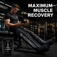 Bottes de compression d'air professionnelles à 8 chambres pour la récupération sportive et la thérapie musculaire, optimisées pour les mots-clés SEO, personnalisables en usine OEM