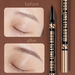 Crayon à sourcils liquide fin à quatre pointes, waterproof, résistant à la transpiration et longue tenue - Product Image 6