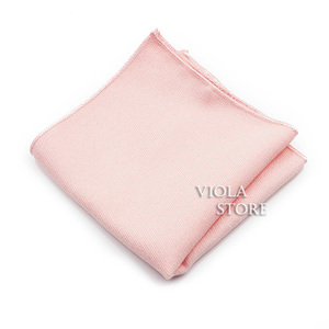 Süper yumuşak pamuk kadife katı Hankie renkli mendil pembe erkek düğün cep meydanı şık hediye parti sonbahar aksesuarı - Product Image 4