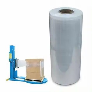 Rollo de Película Estirable LLDPE de Fábrica para Envolver Palés y Empaquetar - Product Image 1