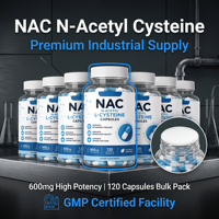 Capsules NAC OEM/ODM pour la défense antioxydante et la santé respiratoire, complément de soutien immunitaire, service de marque privée disponible