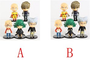 หุ่นโมเดล2สไตล์ไซตามะ,หุ่นฟิกเกอร์สำหรับตกแต่งรถยนต์ <span class=keywords><strong>Tatsumaki</strong></span> Garou โมเดล5ชิ้น/เซ็ต - Product Image 2