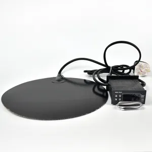 BRIGHT 240 V 220 W 3 M kleberflexibler elektrischer Silikon-Gummi-Heizkörper mit Digitalthermostat