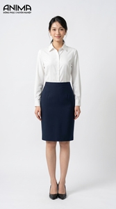 Chemises habillées formelles pour femmes, 50% bambou, 50% microfibre, manches longues, personnalisées, vente en gros, chemises de bureau pour femmes - Product Image 2