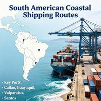 Transport maritime FCL fiable de Chine vers l'Amérique du Sud Brésil Argentine Colombie Transitaire maritime Fret maritime