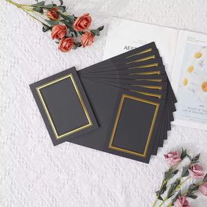 Porte-cartes <span class=keywords><strong>photo</strong></span> en carton pour photos de 4x6 pouces, cartes de notes, cadres <span class=keywords><strong>photo</strong></span> en papier, porte-cartes - Product Image 5