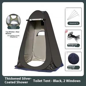 Tente de bain portable et légère pour l'extérieur, idéale pour le <span class=keywords><strong>camping</strong></span>, les toilettes, le vestiaire, la douche, l'abri de pêche en été - Product Image 6