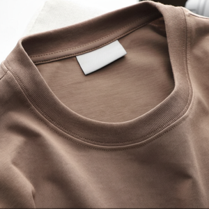 เสื้อยืดผ้าฝ้ายพิมพ์ลายสำหรับผู้ชายเสื้อยืดดีไซน์ไหล่ทรงโอเวอร์ไซส์เสื้อยืดพิมพ์ลายคุณภาพตามสั่งดีไซน์ใหม่ - Product Image 1