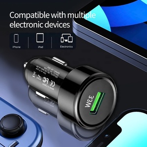 <span class=keywords><strong>Chargeur</strong></span> de voiture USB 33W charge super rapide pour Huawei iPhone Oppo - Product Image 5