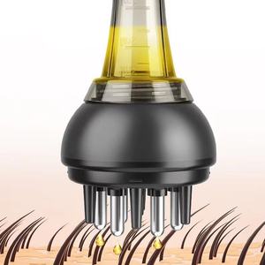 Mini masseur de cuir chevelu avec brosse peigne applicateur d'huile capillaire pour traitement des racines - Appareil médical portable - Product Image 3