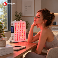 Panneau de luminothérapie infrarouge rouge à haute irradiance 196mW/cm² pour tout le corps, avec lentille à 30 degrés PRO300-FS8, modèle US sur pied, pour thérapie par la lumière rouge