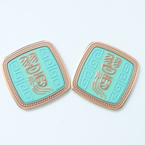 Bán buôn tùy chỉnh thực hiện 3D khắc nhôm chai kim loại gói Sticker dính 3D Logo Decal dập nổi nhãn bao bì - Product Image 4