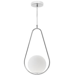 จี้รูปทรงลูกแพร์ โครเมียม 21.5x15 ซม. - เหมาะสำหรับตกแต่งภายในและพื้นที่ที่ทันสมัย - Product Image 1