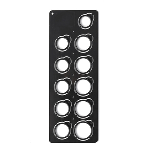 पॉप-आउट रिंग सिज़र गेज आकार 5 से 15 गहने बनाने के लिए उपकरण प्लास्टिक रिंग उपाय किट - Product Image 5