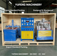 Vanne hydraulique double station 2026 pour pompe à moteur de banc, construction en acier au carbone, un appareil répondant à deux exigences de test