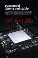 قرص صلب PCIe Gen3 x4 NVMe1.3 M.2 SSD بتقنية 3D NAND Flash مع تبديد سريع للحرارة لأجهزة الكمبيوتر المحمولة والألعاب