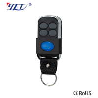 Télécommande à quatre boutons avec couvercle coulissant, compatible avec le Vietnam YET2155CTO, capable de copier les codes fixes/à défilement, émetteur RF