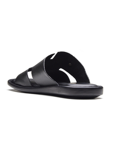 Genuine Leather Sandals for Men Comfortable Casual Outdoor Walking Sandals Adjustable Strap Soft Leather Summer Footwear - Product Image 5