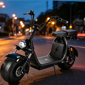 Trottinette électrique adulte haute vitesse, moteur 1500W, 40 km/h, noir classique, puissante, pour usage quotidien sur route, BM-MT15-3, moteur haute puissance 2000 - Product Image 1