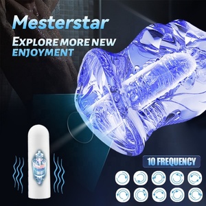 Nuovo Design Masturbatore <span class=keywords><strong>Maschile</strong></span> a Forma di Aeroplano con Vibrazione, Giocattoli Sessuali in Materiale TPE, Novità per Donne - Product Image 4