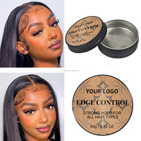 Nouveauté 2025 – Kit d'installation de perruques avec cire coiffante forte tenue, colle capillaire, gel, teinture pour dentelle et mousse pour femme – Marque privée