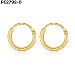Pendientes de Aro de Moda 2.0*18, Modelo PE2792 para Mujer, Joyería de Alta Calidad - Product Image 2