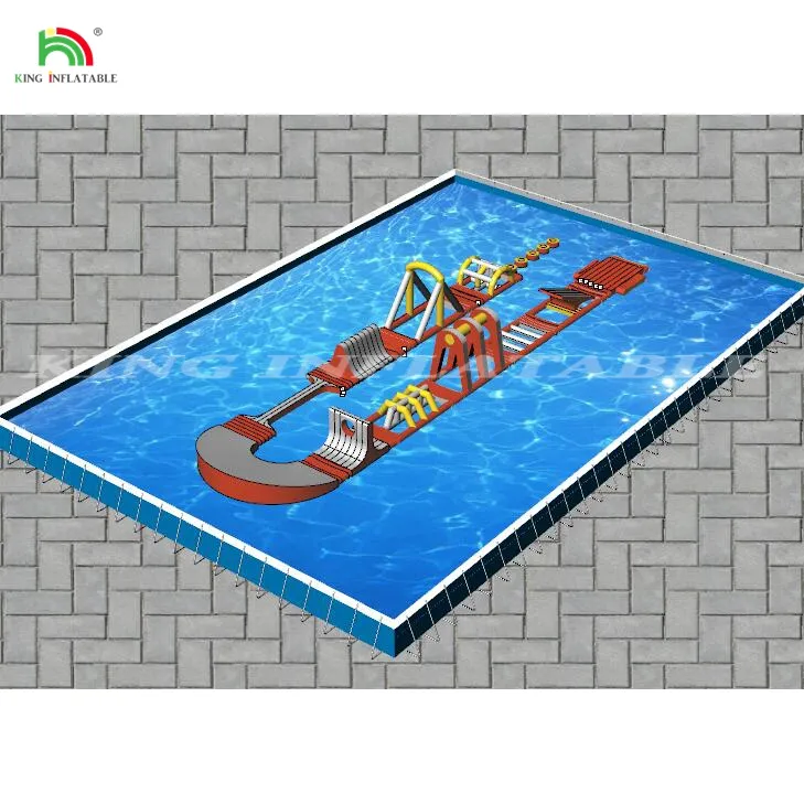 Inflatables Water Games Sea Floating Inflatable Water Play Park Games Equipment